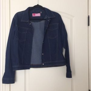 Mossimo stretchy jean jacket